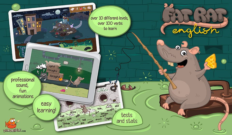 Fat Rat English - educational app